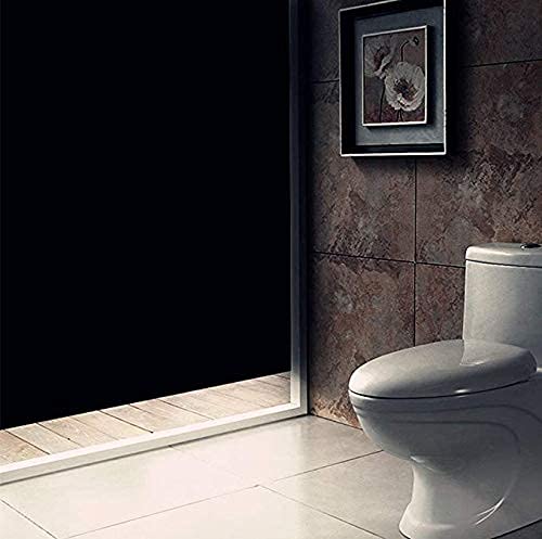 Rwest X Window Film Self-Adhesive Opaque Privacy Film Window Frosted Glass Film Static Window Films Anti-UV Film For Home Bathroom or Office