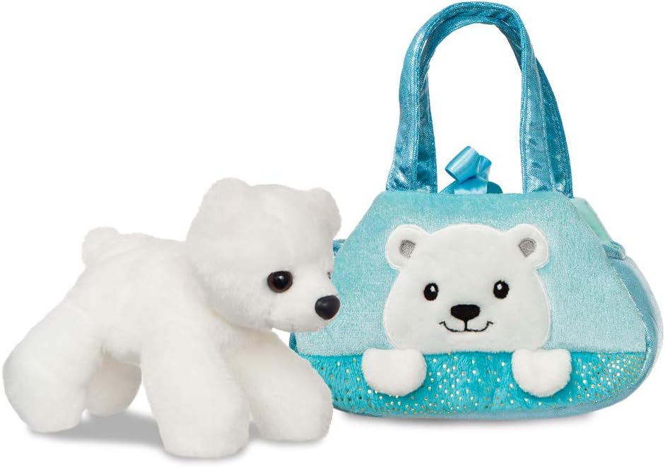 Aurora Fancy Pal 61009 8-inch Polar Bear - White