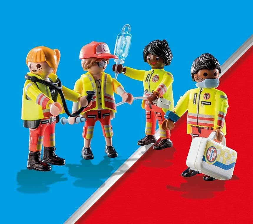 PLAYMOBIL City Life 71244 Rescue Team, Toy for Children from 4 Years
