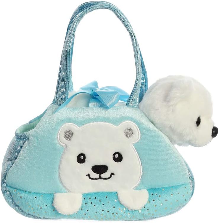 Aurora Fancy Pal 61009 8-inch Polar Bear - White
