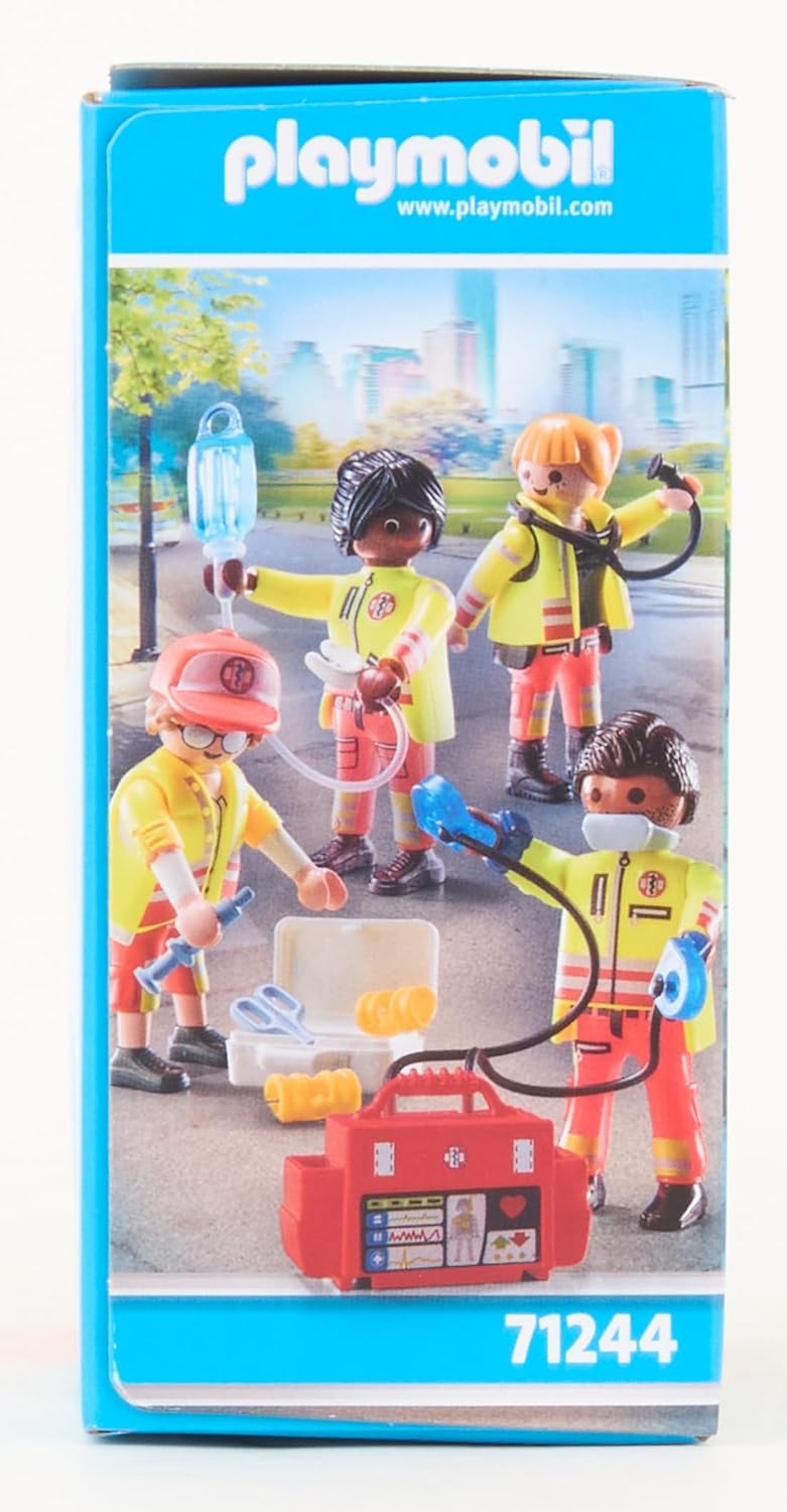 PLAYMOBIL City Life 71244 Rescue Team, Toy for Children from 4 Years