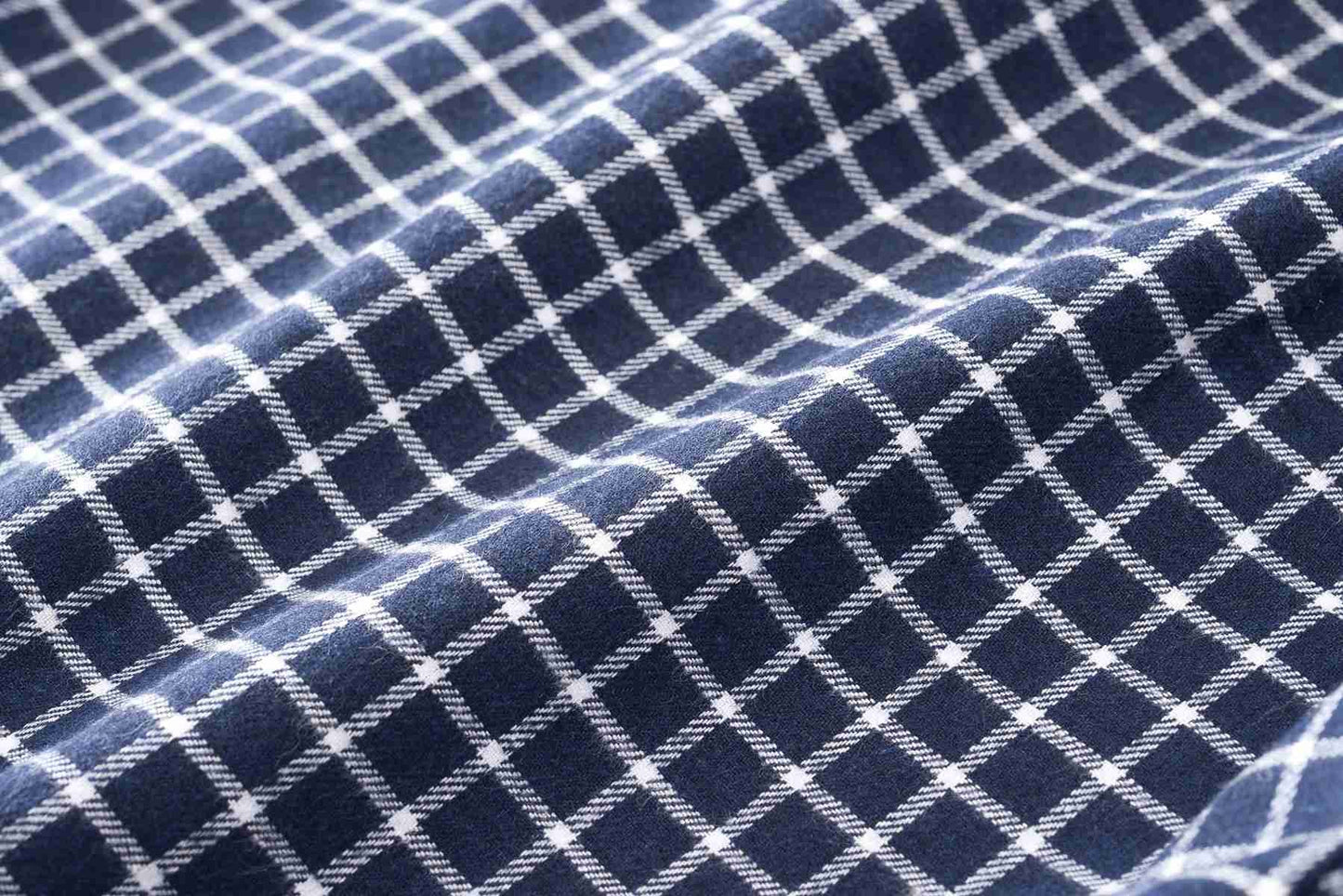BIENZOE Jungen Warmer Flanell-Knopf Unten Langarmshirts Hemd