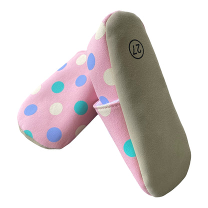 Grirls Pink Soft Slippers Non-Slip Warm Plush Slippers