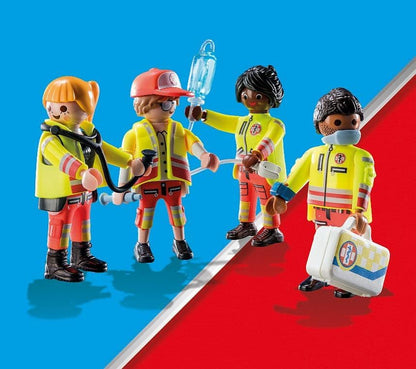PLAYMOBIL City Life 71244 Rescue Team, Toy for Children from 4 Years
