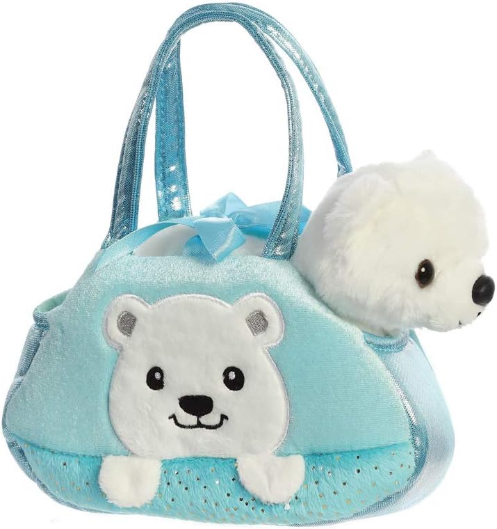 Aurora Fancy Pal 61009 8-inch Polar Bear - White
