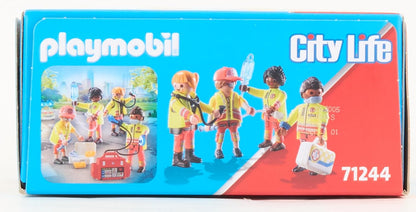 PLAYMOBIL City Life 71244 Rescue Team, Toy for Children from 4 Years